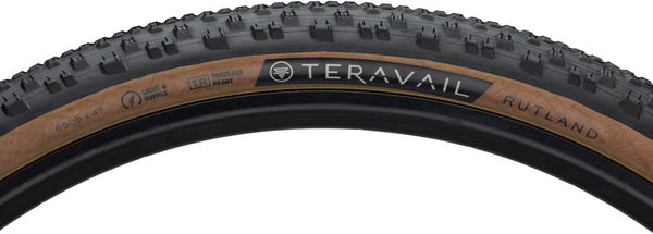 Teravail Rutland Tire - 650b x 47 Tubeless Folding Tan Light and Supple