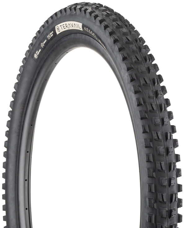 Teravail Kessel Tire - 29 x 2.6 Tubeless Folding Black Ultra Durable