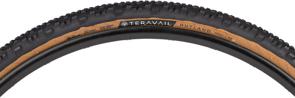 Teravail Rutland Tire - 700 x 42 Tubeless Folding Tan Durable