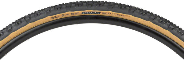 Teravail Rutland 700 x 38 Tubeless Folding Tan Durable Fast Compound