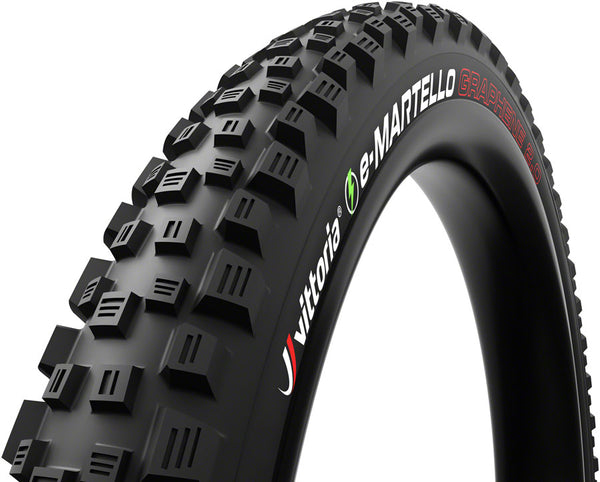 Vittoria e-Martello Tire - 27.5 x 2.6 Tubeless 2PLY Folding Black G2.0