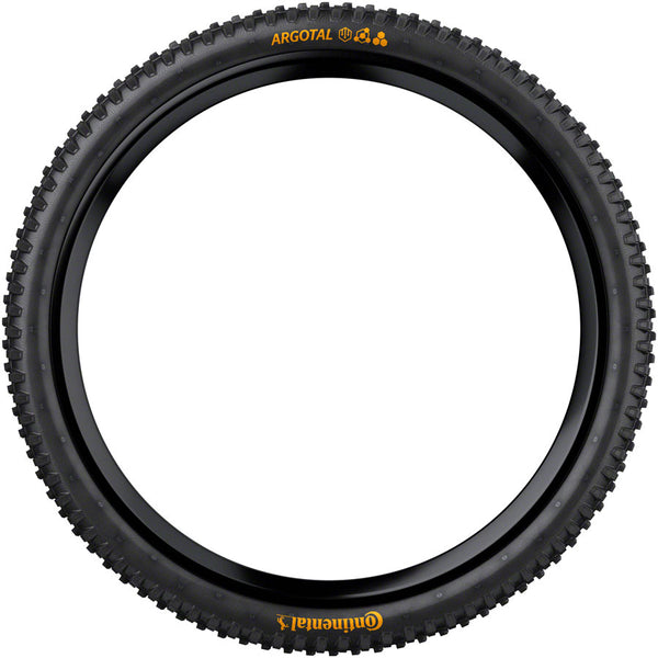 Continental Argotal Tire - 27.5 x 2.40 Tubeless Folding BLK Endurance Trail Casing E25