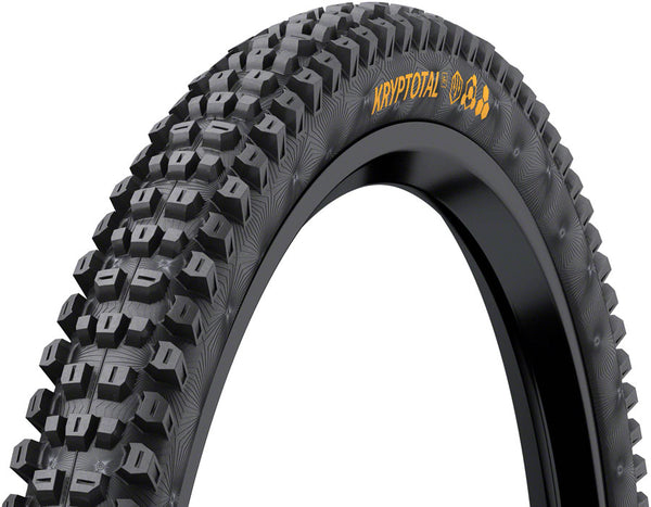 Continental Kryptotal Front Tire - 29 x 2.40 Tubeless Folding BLK Super Soft Downhill Casing E25