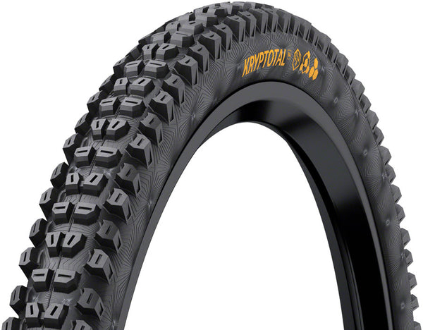 Continental Kryptotal Rear Tire - 27.5 x 2.60 Tubeless Folding BLK Soft Downhill Casing E25