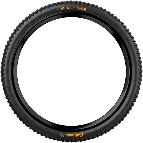 Continental Kryptotal Rear Tire - 27.5 x 2.60 Tubeless Folding BLK Soft Downhill Casing E25
