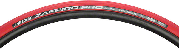 Vittoria Zaffiro Pro Home Trainer Tire - 700 x 23 Folding Clincher Red