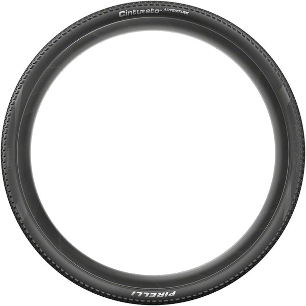 Pirelli Cinturato Adventure Gravel Tire 700x50C Folding Tubeless Ready PROCompound Gravel ProWALL Gravel 60TPI Black