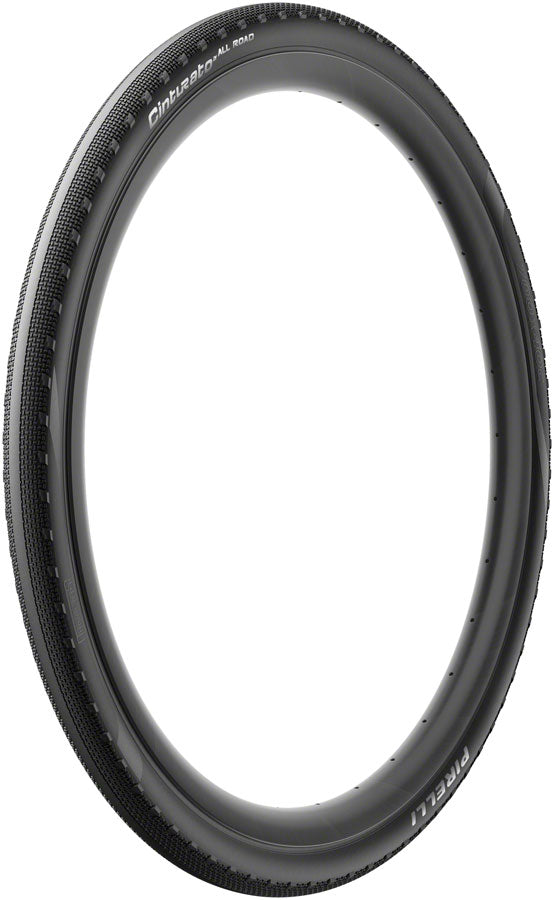 Pirelli Cinturato All Road Gravel Tire 700x50C Folding Tubeless Ready PROCompound Gravel ProWALL Gravel 60TPI Black
