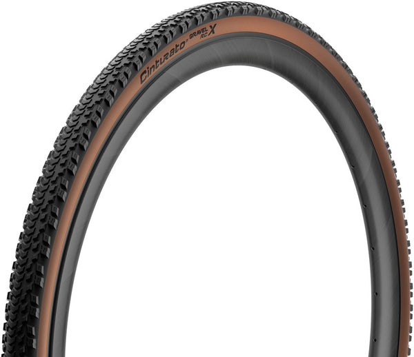 Pirelli Cinturato Gravel RCX TLR Tire - 700 x 35 Tubeless Folding Tan