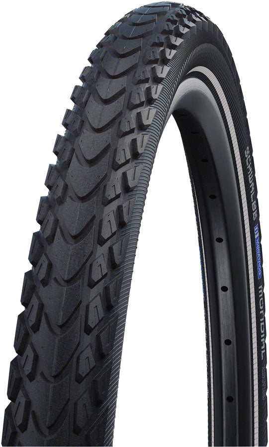 Schwalbe Marathon Mondial Tire - 700 x 40 Clincher Folding BLK/Reflective Evolution Line