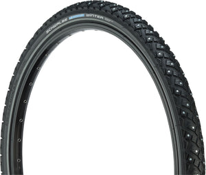 Schwalbe Marathon Winter Plus Tire - 29 x 2 Clincher Wire BLK/Reflective Performance Line 208 Steel Studs