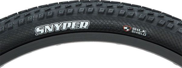 Maxxis Snyper Tire - 24 x 2.0 Clincher Folding Black Dual SilkShield