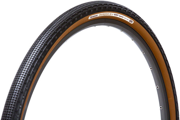 Panaracer GravelKing SK Plus Tire - 27.5 x 2.10 / 650b x 54 Tubeless Folding BLK/Brown ProTite Protection