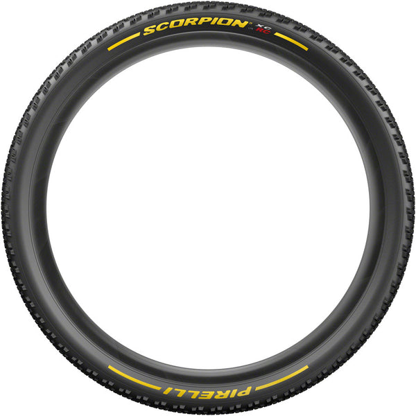 Pirelli Scorpion XC RC Tire - 29 x 2.2 Tubeless Folding YLW Label Lite Team Edition