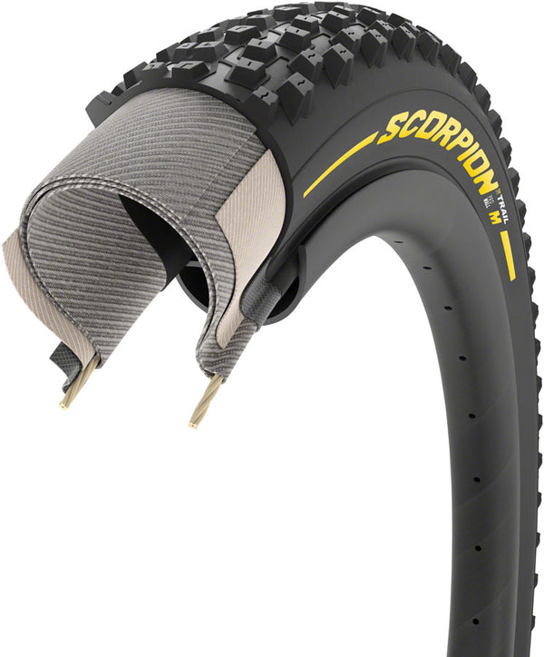 Pirelli Scorpion Trail M Tire - 29 x 2.4 Tubeless Folding YLW Label Team Edition