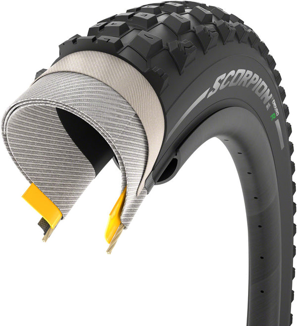 Pirelli Scorpion Enduro R Tire - 29 x 2.4 Tubeless Folding Black