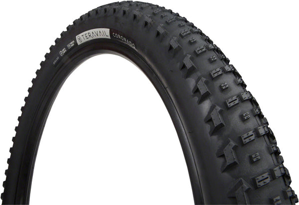 Teravail Coronado Tire - 27.5 x 3 Tubeless Folding BLK Durable Fast Compound