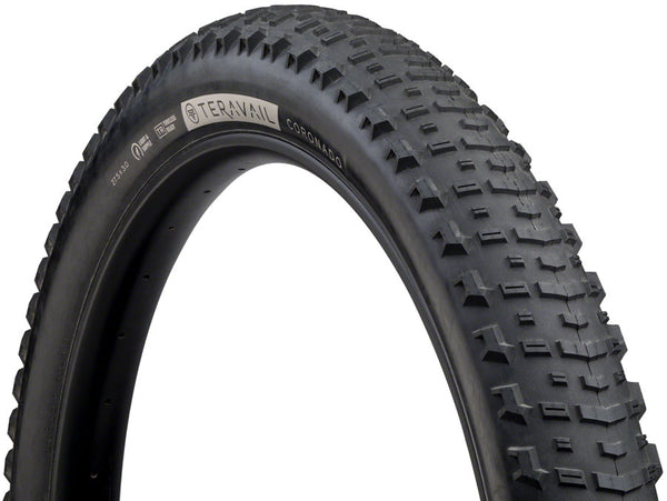 Teravail Coronado Tire - 27.5 x 3 Tubeless Folding BLK Durable Fast Compound