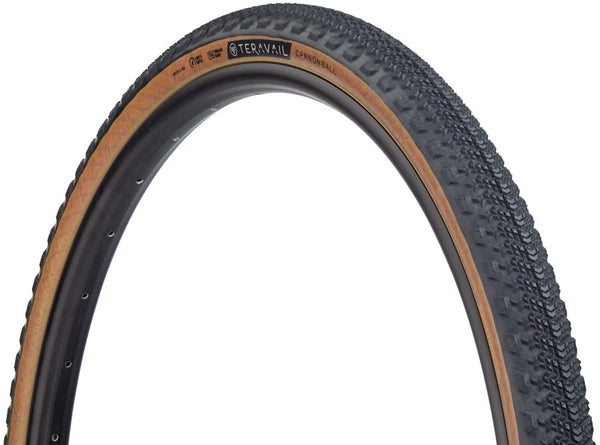 Teravail Cannonball Tire - 650b x 40 Tubeless Folding Tan Light and Supple