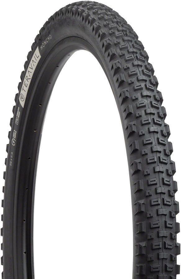 Teravail Honcho Tire - 29 x 2.4 Tubeless Folding BLK Light Supple Grip Compound