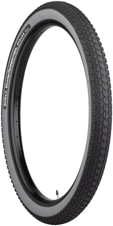 Surly ExtraTerrestrial Tire - 27.5 x 2.5 Tubeless Folding Black/Slate 60tpi