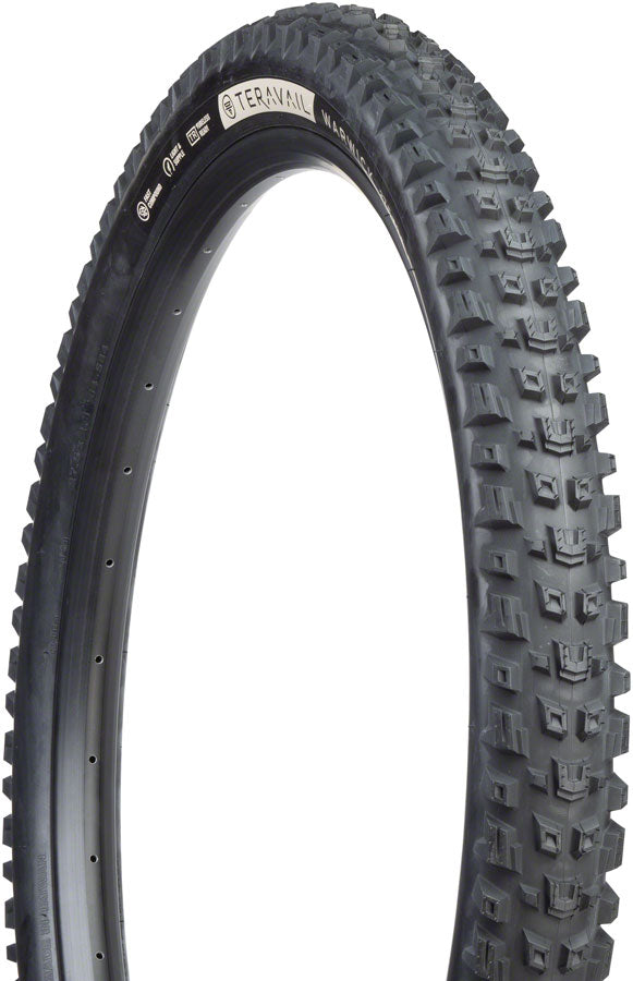 Teravail Warwick Tire - 27.5 x 2.5 Tubeless Folding BLK Durable Grip Compund