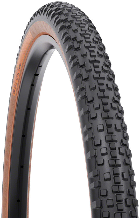 WTB Resolute Tire - 700 x 42 TCS Tubeless Folding BLK/Tan Light/Fast Rolling Dual DNA SG2