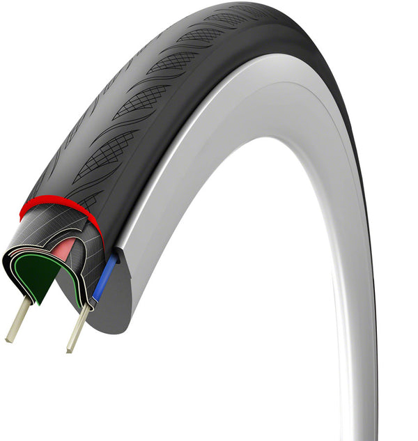 Vittoria Rubino V Tire - 700 x 26 Tubeless Folding BLK 1C Graphene + Silica G2.0