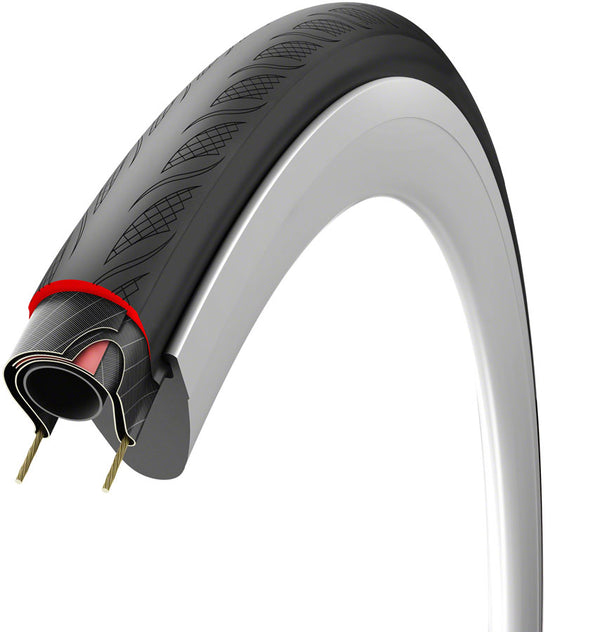 Vittoria Rubino V Tire - 700 x 34 Clincher Folding BLK 1C Graphene + Silica G2.0