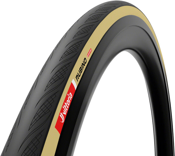 Vittoria Rubino V Tire - 700 x 30 Clincher Folding BLK/Tan 1C Graphene + Silica G2.0