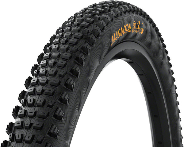 Continental Magnotal Tire - 27.5 x 2.60 Tubeless Folding BLK Grip Trail Casing E25