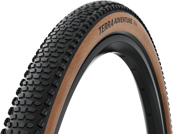 Continental Terra Adventure Tire - 700 x 55 / 29 x 2.20 Tubeless Folding BLK/Transparent Grip Trail Casing E25