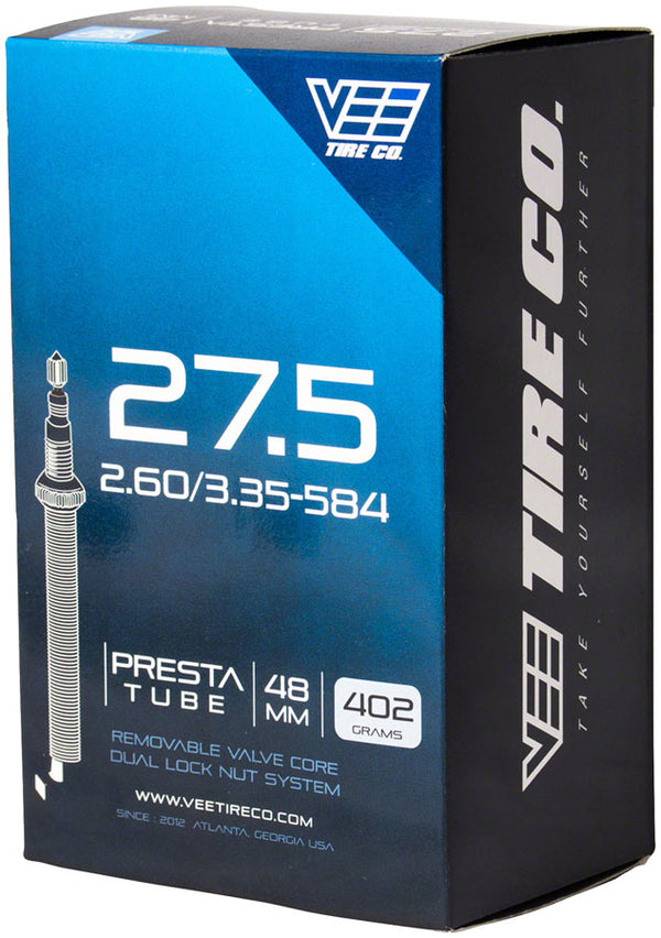 Vee Tire Co. Tube - Plus Size 27.5 x 2.60 - 3.35 40mm Presta Valve