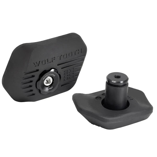 Wolf Tooth Locked-In Bar Ends Black Pair