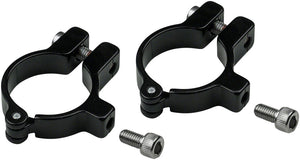 Velo Orange Hinged Water Bottle Cage Clamps - 28.6mm Black