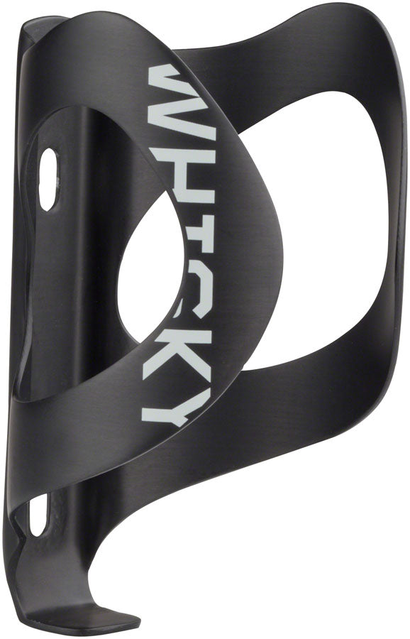 WHISKY No.9 C1 Carbon Water Bottle Cage - Top Entry Matte Black