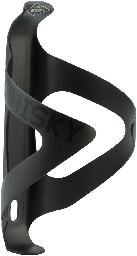 WHISKY No.9 C2 Carbon Water Bottle Cage - Top Entry Matte Black