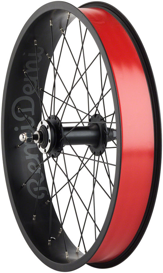 Benno Front Wheel RemiDemi 2020-21 -20"  3/8" x 135mm 6-Bolt Disc Black