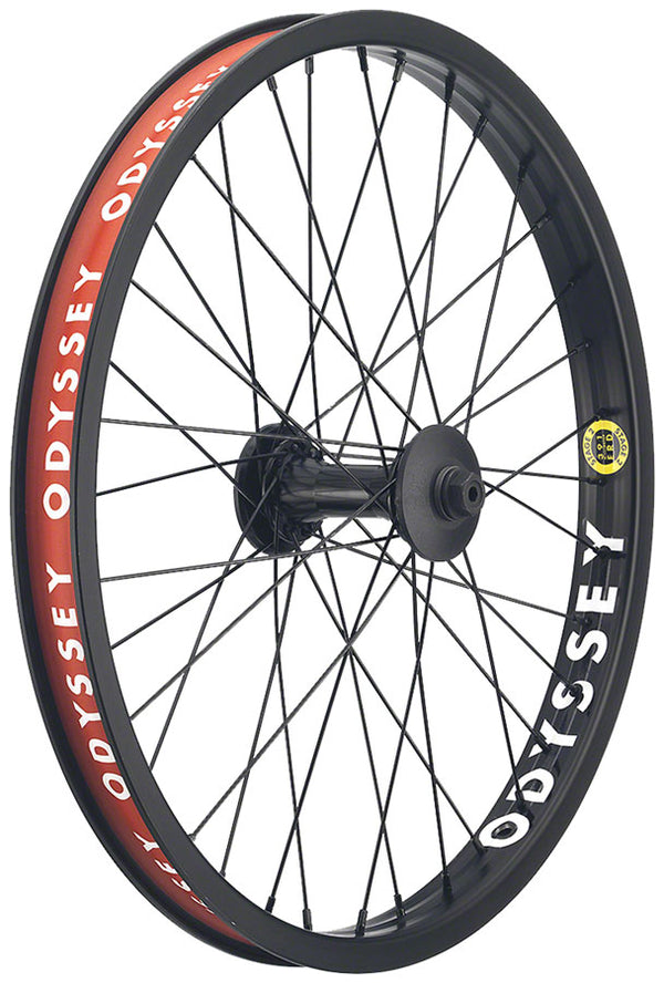 Odyssey Stage-2 Front Wheel - 20" 3/8" x 100mm Rim Brake Black