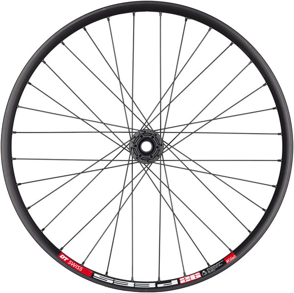 Quality Wheels Bear Pawls / DT Swiss E593 Front Wheel - 26" 20 x 110mm 6-Bolt BLK 32H