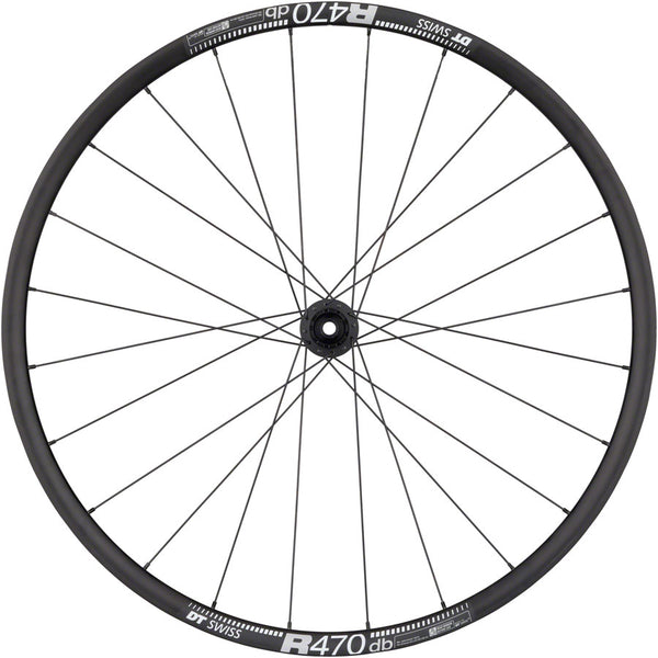 Quality Wheels DT 350/DT R470db Rear Wheel - 700 12 x 142mm Center-Lock HG 11 MTN Road BLK 24H
