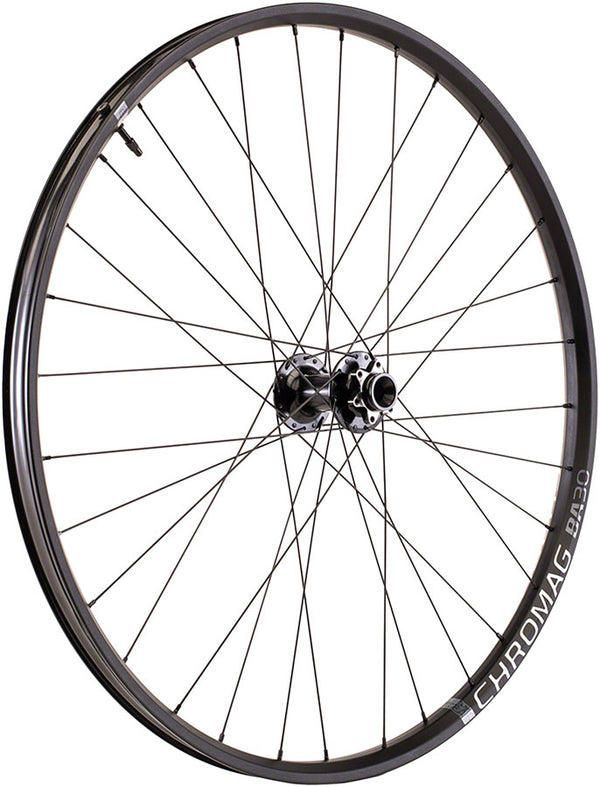 Chromag BA30 Front Wheel - 27.5" 15 x 110mm 6-Bolt Black