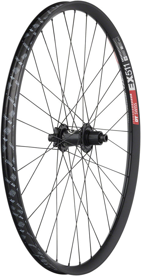 Quality Wheels Industry Nine Hydra / DT Swiss EX511 Rear Wheel - 27.5" 12 x 148mm 6-Bolt Micro Spline BLK