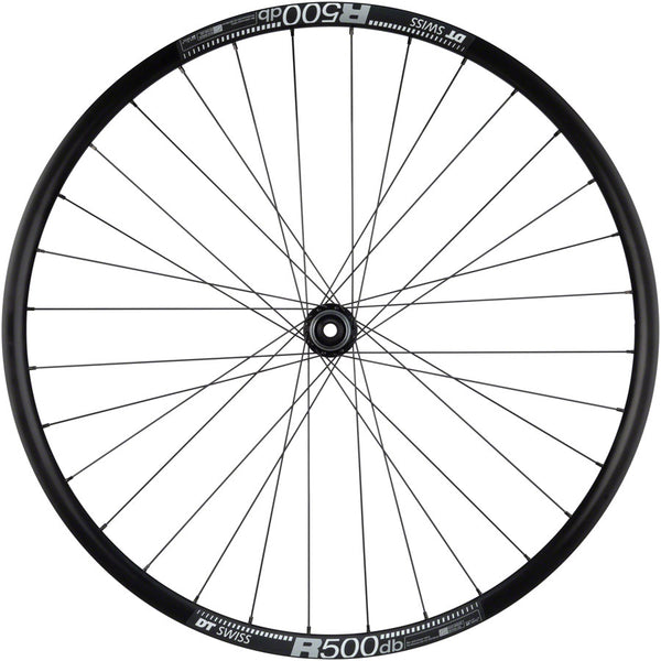 Quality Wheels 105/DT R500 Disc Front Wheel - 700 12 x 100mm Center-Lock BLK 32H