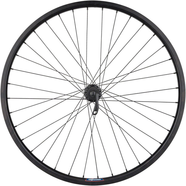 Quality Wheels Value HD Series Rear Wheel - 26" QR x 135mm Center-Lock Disc / Rim Brake HG 10 BLK 36H