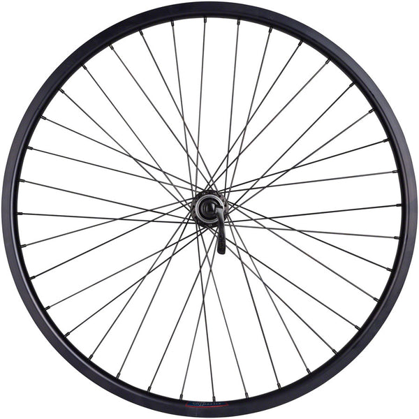 Quality Wheels Value HD Series Disc Front Wheel - 26" QR x 100mm Center-Lock BLK 36H