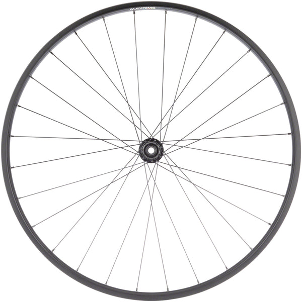 Quality Wheels Value Double Wall Series Disc Rear Wheel - 700 12 x 142mm Center-Lock HG 11 Road BLK 28H
