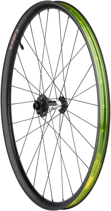 Teravail Fluent Mountain Front Wheel - 29" 15 x 110mm Boost 6-Bolt Carbon DT350 28H