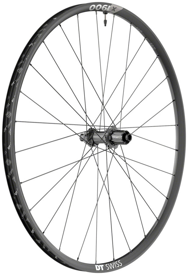 DT Swiss X 1900 Spline 25 Rear Wheel - 29" 12 x 142mm 6-Bolt/Center-Lock HG 11 MTN BLK