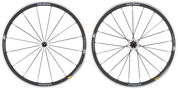 Vision Trimax 35 Wheelset - 700 QR x 100/130mm Rim Brake HG 11 BLK Clincher